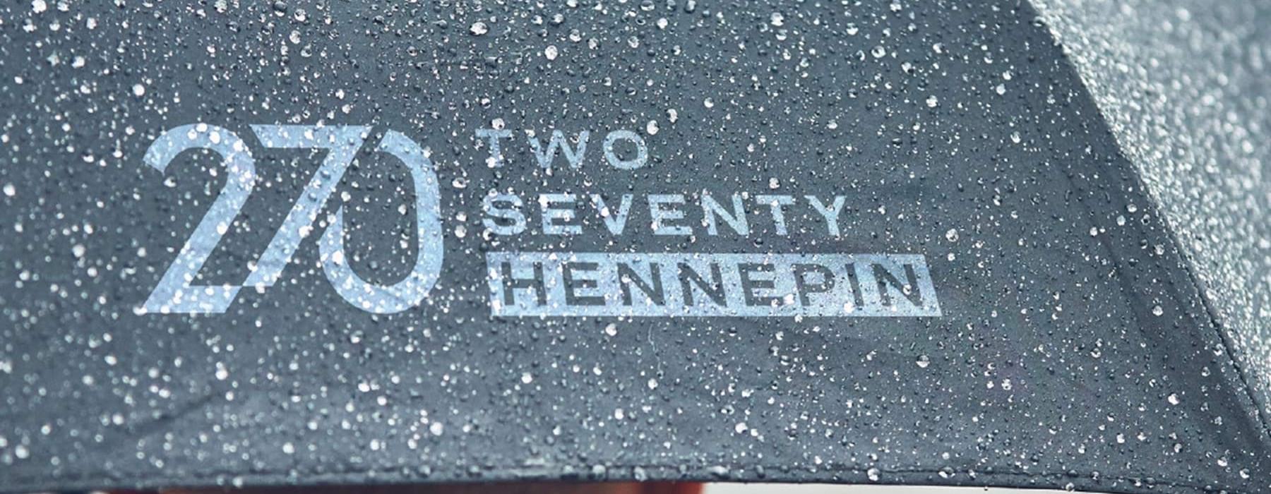 image of property logo stamped into concrete