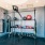 Fitness center with free weights, treadmills and ellipticals.